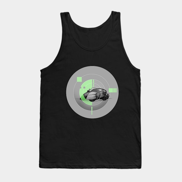 Space robot minimalism Tank Top by ZCardula